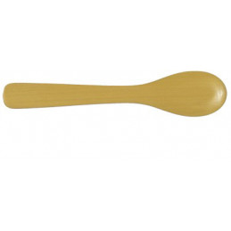spatule d'esthetique en buis cuillere 16cm