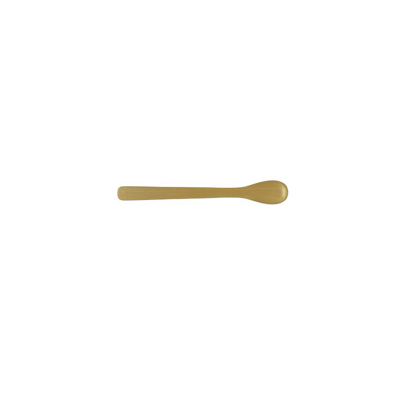 spatule d'esthetique en buis longue cuillere 25cm