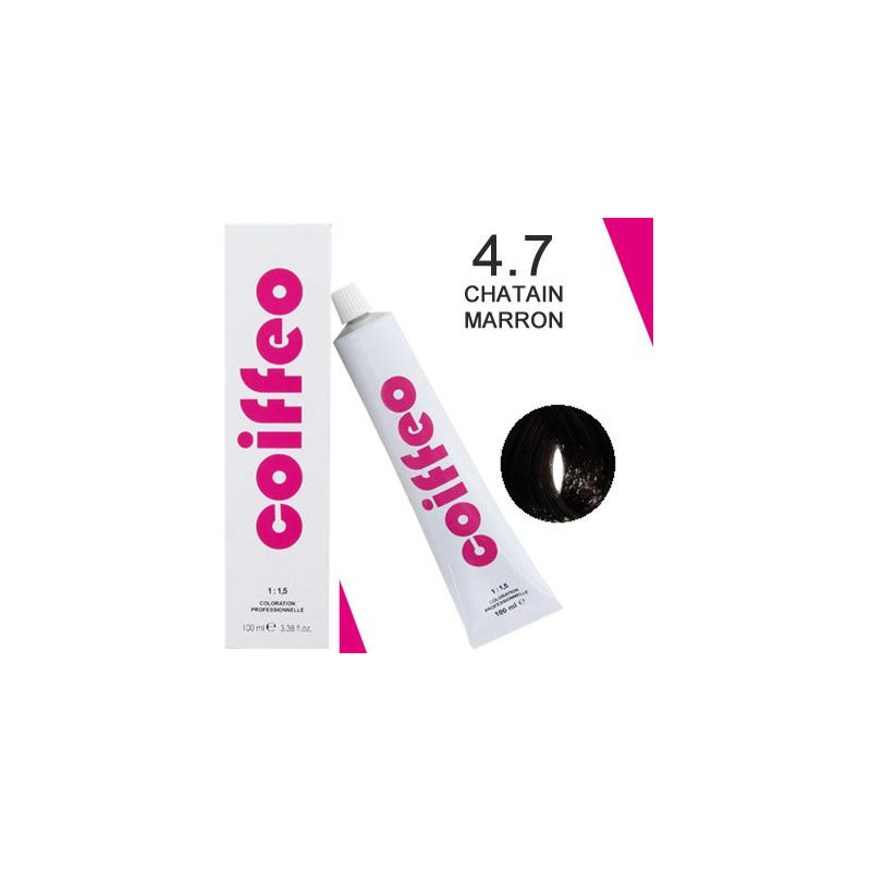 Coiffeo coloration hair color 4  7