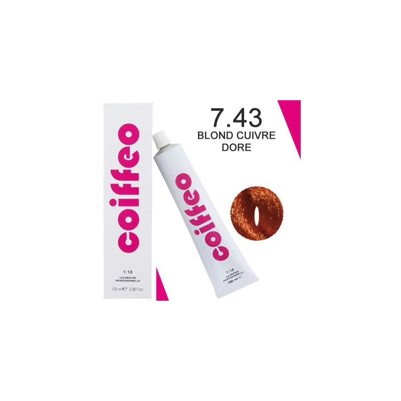 Coiffeo coloration hair color 7 43