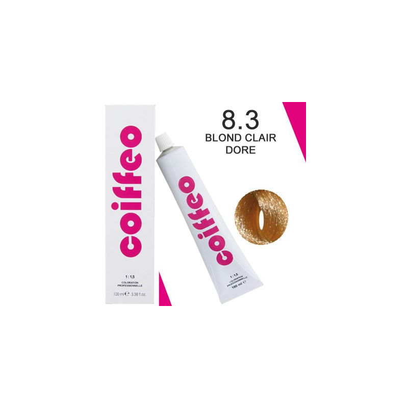 Coiffeo coloration hair color 8 3