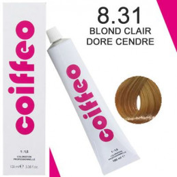 Coiffeo coloration hair color 8.31 - Blond clair doré cendré