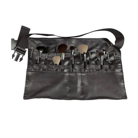Trousse De 24 Pinceaux Maquillage Professionnels - Manche Long, Poils De Qualité, Couleur Noir, Neuf Avec étiquettes