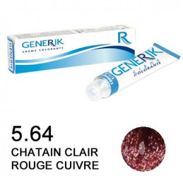 Coloration Generik 5,64 Chatain clair rouge cuivré