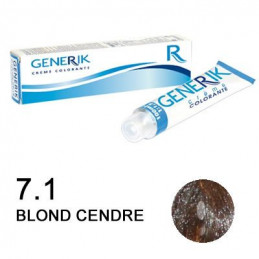 Coloration Generik 7,1  Blond cendré