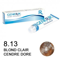 Coloration Generik 8,13  Blond clair cendré doré