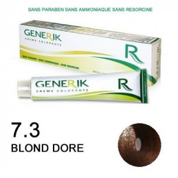 Coloration Generik sans ammoniaque 7,3 Blond doré