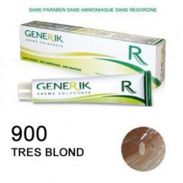 Coloration Generik sans ammoniaque 900  Très blond