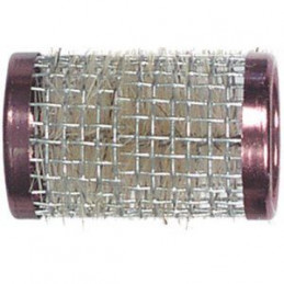 Rouleaux metal bordeaux 40 mm diamètre 24 mm par 12