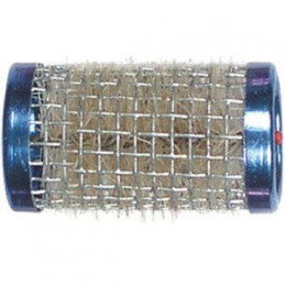 Rouleaux metal bleus 40 mm diamètre 21  mm par 12