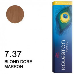 Koleston perfect Rich Naturals 7.37 Blond doré marron