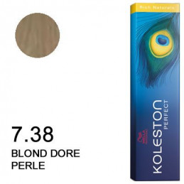 Koleston perfect Rich Naturals 7.38 Blond doré perlé