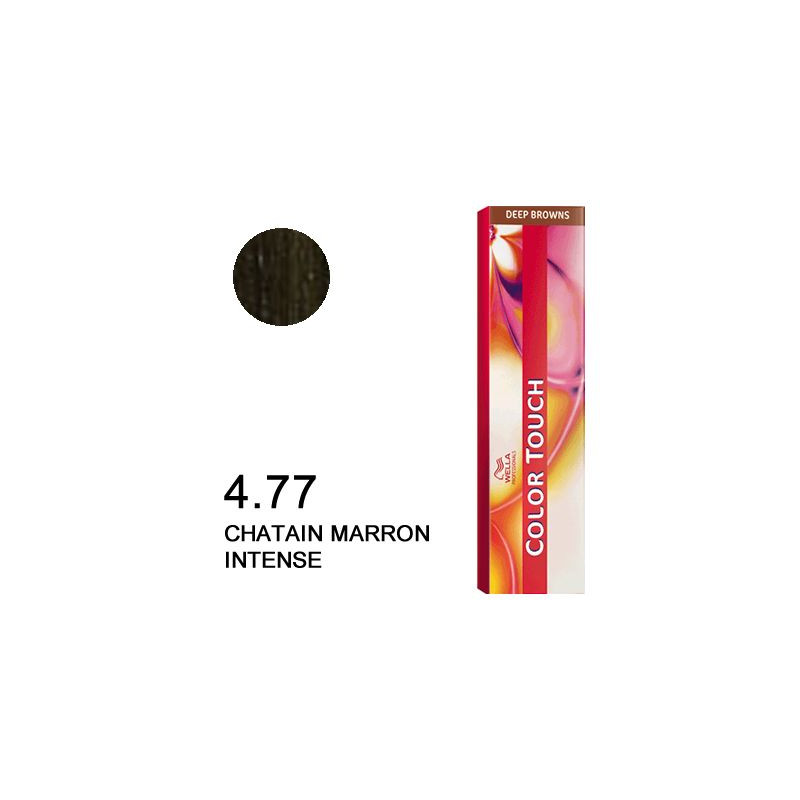 Color touch Deep brown 4.77 Chatain marron intense