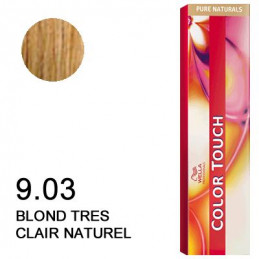 Color touch pure naturals  9.03 Blond très clair naturel doré