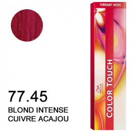 Color touch intensive red 77.45 Blond intense cuivré acajou
