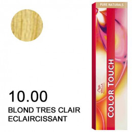 Color touch pure naturals  10.0 Blond très clair éclaircissant