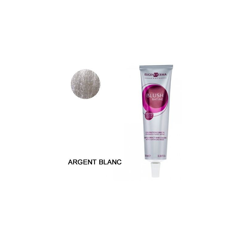 Coloration Blush Satine Argent blanc Eugène Perma