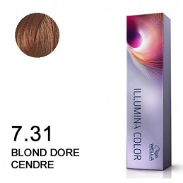 Coloration Illumina color 7.31 blond dore cendre 60ml
