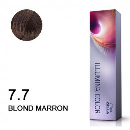 Coloration Illumina color 7.7 blond marron  60ml