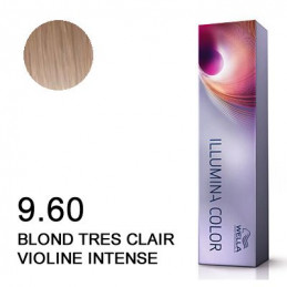 Coloration Illumina color 9.60 blond tres clair violine intense 60ml