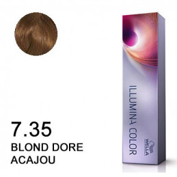 Coloration Illumina color 7.35 blond dore acajou  60ml
