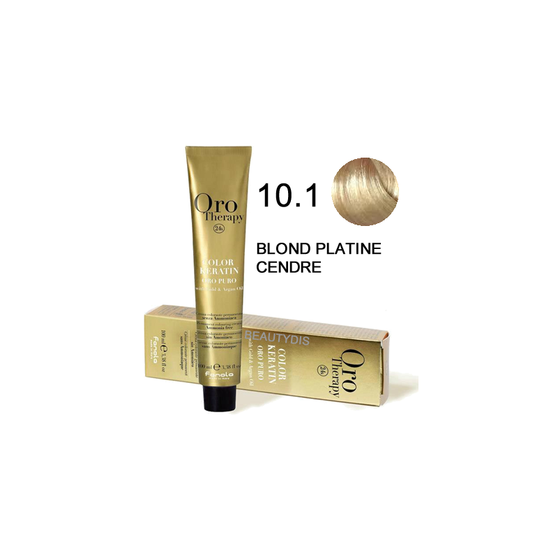 Coloration Orotherapy 10.1 blond tres clair cendre