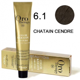 Coloration Orotherapy 6.1 chatain cendre