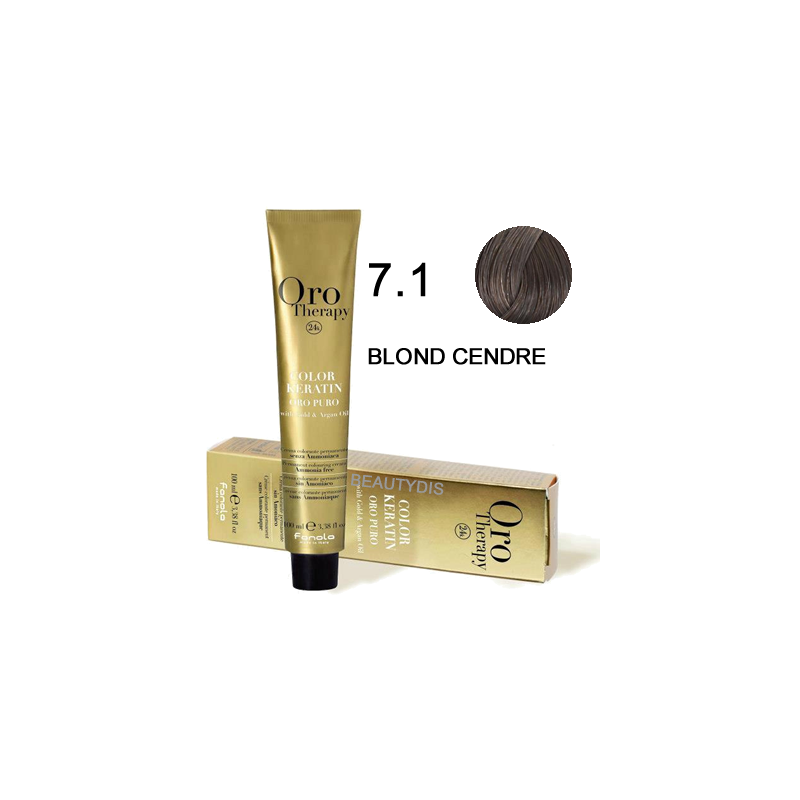 Coloration Orotherapy 7.1 blond cendre