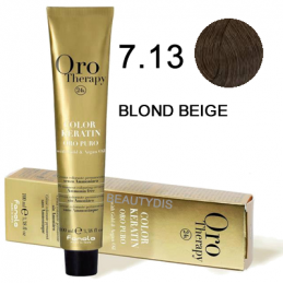 Coloration Orotherapy 7.13 blond beige
