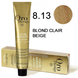 Coloration Orotherapy 8.13 blond clair beige
