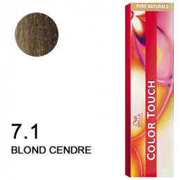 Coloration Color touch 7.1 blond cendre