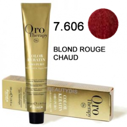 Coloration Orotherapy n°7.606 blond rouge chaud