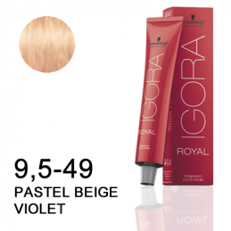 Igora Royal Mix 9,5-49 Pastel beige violet Schwarzkopf 60ml