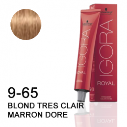 Igora Royal 9-65 Blond très clair marron doré Schwarzkopf 60ml