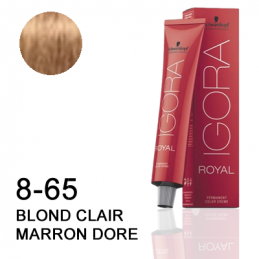 Igora Royal 8-65 Blond clair marron doré Schwarzkopf 60ml
