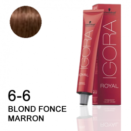 Igora Royal 6-6 Blond foncé marron Schwarzkopf 60ml