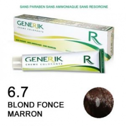 Coloration Generik sans ammoniaque 6,7 Blond foncé marron