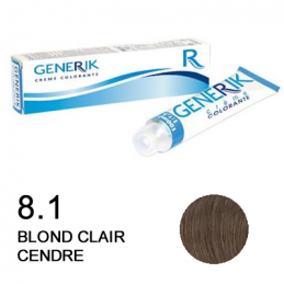 Coloration Generik 8,1 Blond clair cendré