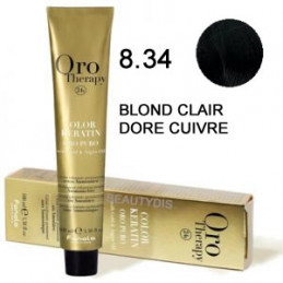 Coloration Orotherapy 8.34 blond clair dore cuivré
