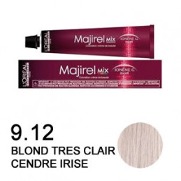 Majirel 9.12 blond tres clair cendré irisé 50 ml