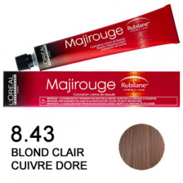 Majirouge L'oreal 8.43 Blond clair cuivre doré