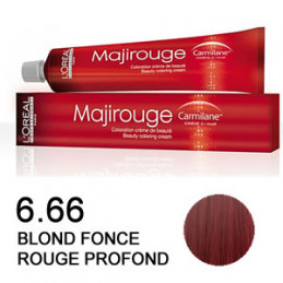 Majirouge L'oreal 6.66 Blond foncé rouge profond
