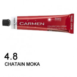 Coloration Carmen 4.8 chatain moka