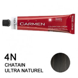 Coloration Carmen 4N chatain ultra naturel