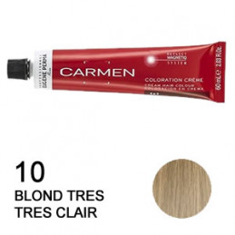 Coloration Carmen 10 blond très très clair