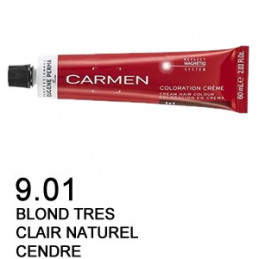 Coloration Carmen 9.01 blond très clair naturel cendré