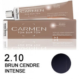 Coloration Carmen ton sur ton 2.10 brun cendré intense