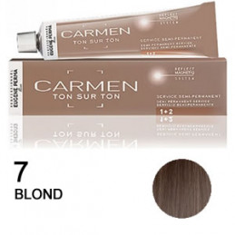 Coloration Carmen ton sur ton 7 blond