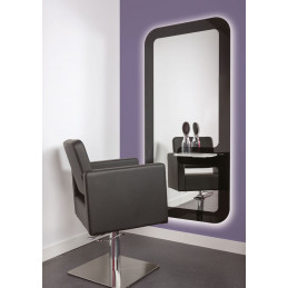Miroir coiffeuse Zephyr avec LED