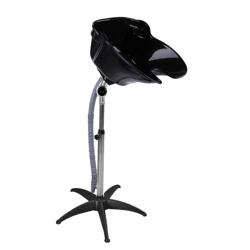  Lave-tête basculant sur pied noir